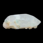 Tiny Aquamarine crystals on Quartz 4.1g in sunlight - Rocks and Things Store