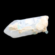 Tiny Aquamarine crystals on Quartz 4.1g in sunlight - Rocks and Things Store