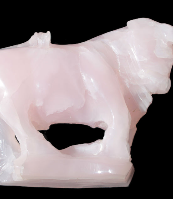 Mangano Calcite Bull 240*85*78mm 3110g Rocks and Things Store