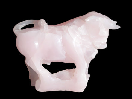 Mangano Calcite Bull 240*85*78mm 3110g Rocks and Things Store