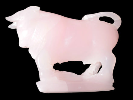 Mangano Calcite Bull 240*85*78mm 3110g - Rocks and Things Store