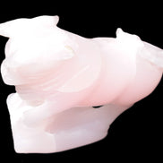 Mangano Calcite Bull 240*85*78mm 3110g Rocks and Things Store
