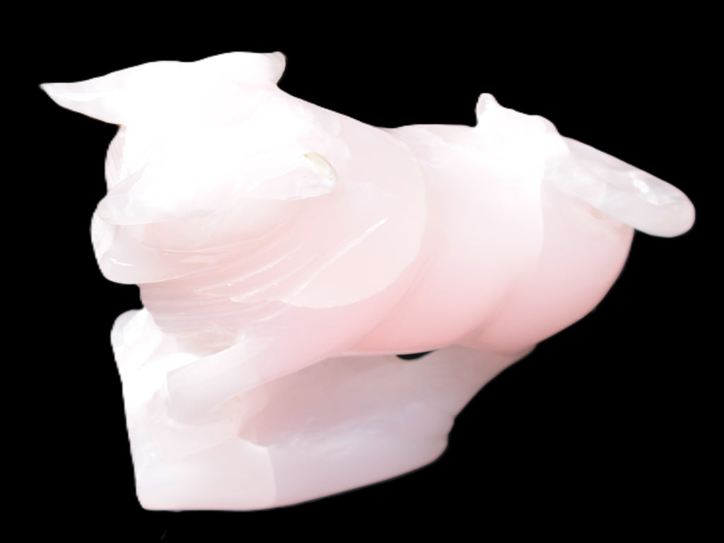 Mangano Calcite Bull 240*85*78mm 3110g Rocks and Things Store