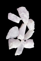 Pink/Lilac Kunzite 9 larger crystals from Afghanistan 21-35mm 90g Wholesale in sunlight - Rocks and Things Store