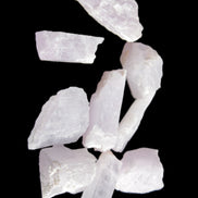 Pink/Lilac Kunzite 9 larger crystals from Afghanistan 21-35mm 90g Wholesale in sunlight - Rocks and Things Store
