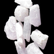 Pink/Lilac Kunzite 9 larger crystals from Afghanistan 21-35mm 90g Wholesale in sunlight - Rocks and Things Store