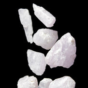 Pink/Lilac Kunzite 9 larger crystals from Afghanistan 21-35mm 90g Wholesale in sunlight - Rocks and Things Store