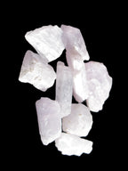 Pink/Lilac Kunzite 9 larger crystals from Afghanistan 21-35mm 90g Wholesale in sunlight - Rocks and Things Store