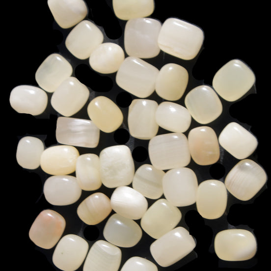 Lemon Topaz Calcite 40 tumbled stones 250g Wholesale in sunlight - Rocks and Things Store