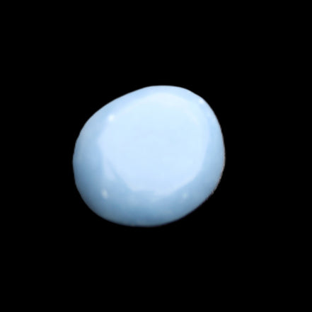 Angelite tumbled stone  18-25mm 10-12g in sunlight - Rocks and Things Store