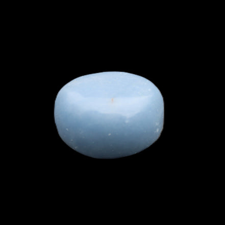 Angelite tumbled stone  18-25mm 10-12g in sunlight - Rocks and Things Store