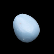 Angelite tumbled stone  18-25mm 10-12g in sunlight - Rocks and Things Store