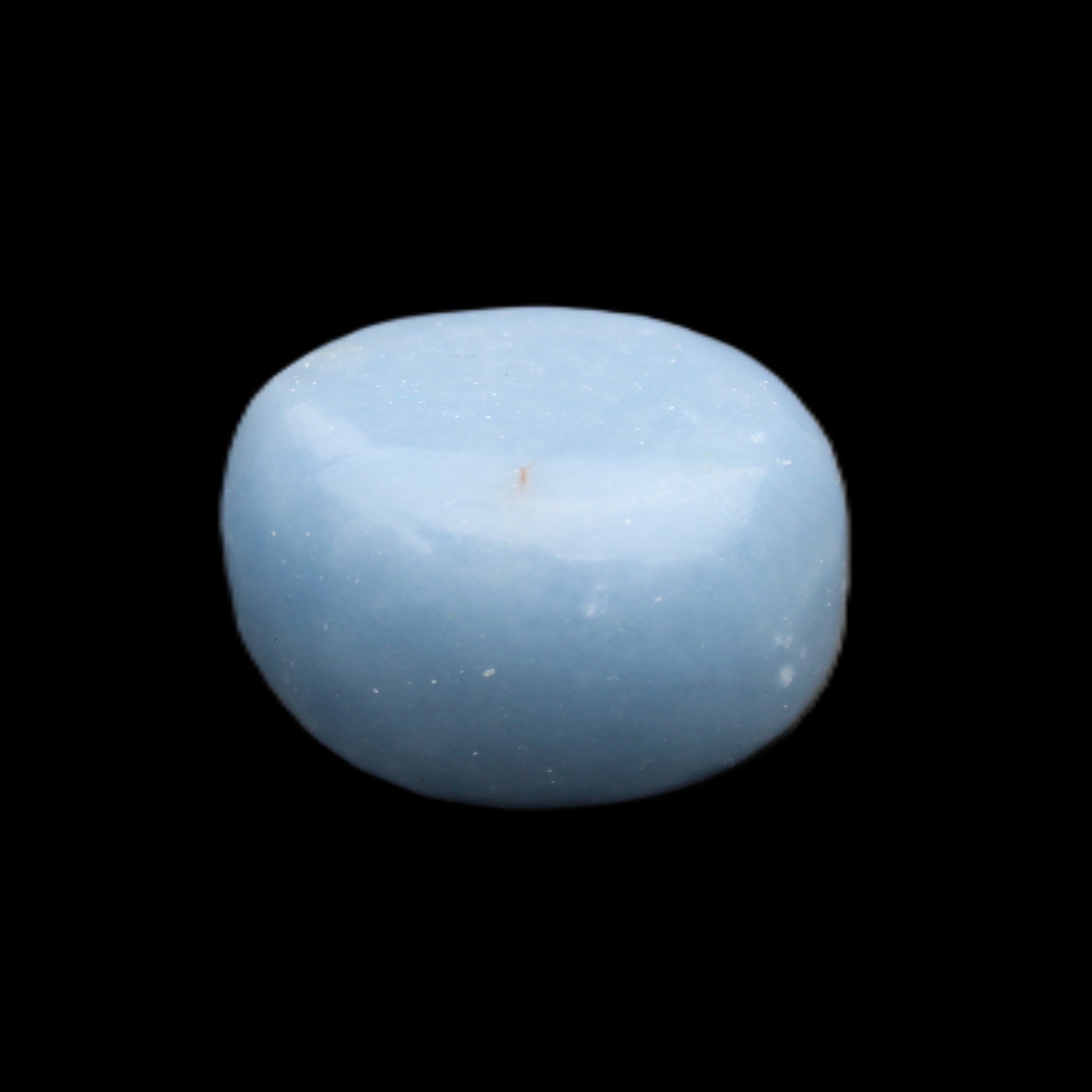 Angelite tumbled stone  18-25mm 10-12g in sunlight - Rocks and Things Store