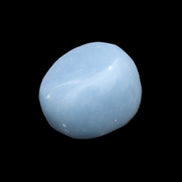 Angelite tumbled stone  18-25mm 10-12g in sunlight - Rocks and Things Store