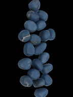 Angelite 20 tumbled stones 24-28mm 300g in sunlight - Rocks and Things Store