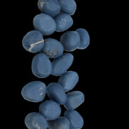 Angelite 20 tumbled stones 24-28mm 300g in sunlight - Rocks and Things Store