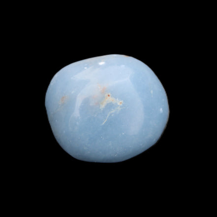 Angelite 20 tumbled stones 24-28mm 300g in sunlight - Rocks and Things Store