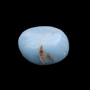 Angelite 20 tumbled stones 24-28mm 300g in sunlight - Rocks and Things Store