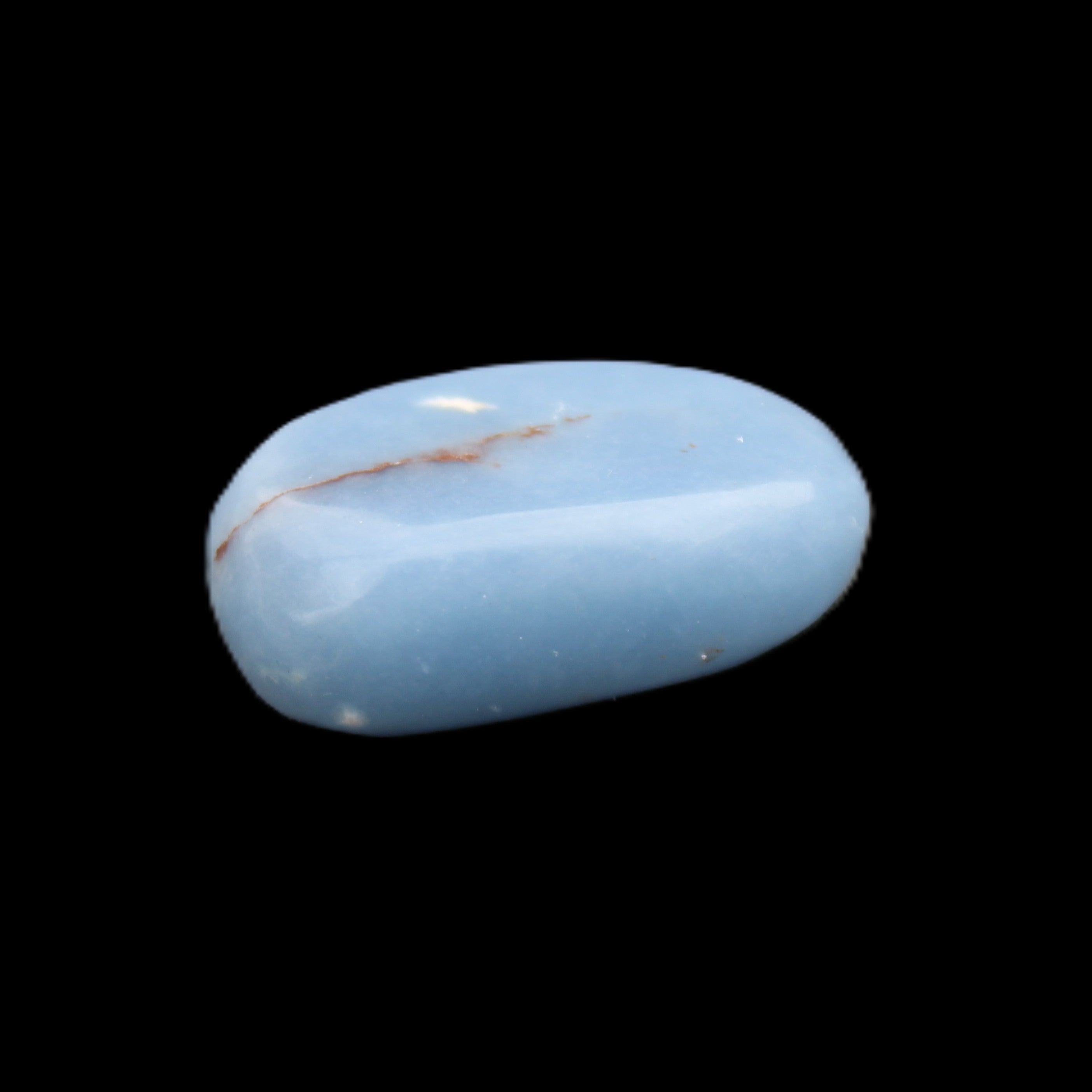 Angelite tumbled stone 19-23mm 7-8g Rocks and Things Store