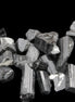 Black Tourmaline tiny natural crystals 3-10mm 11g Rocks and Things Store