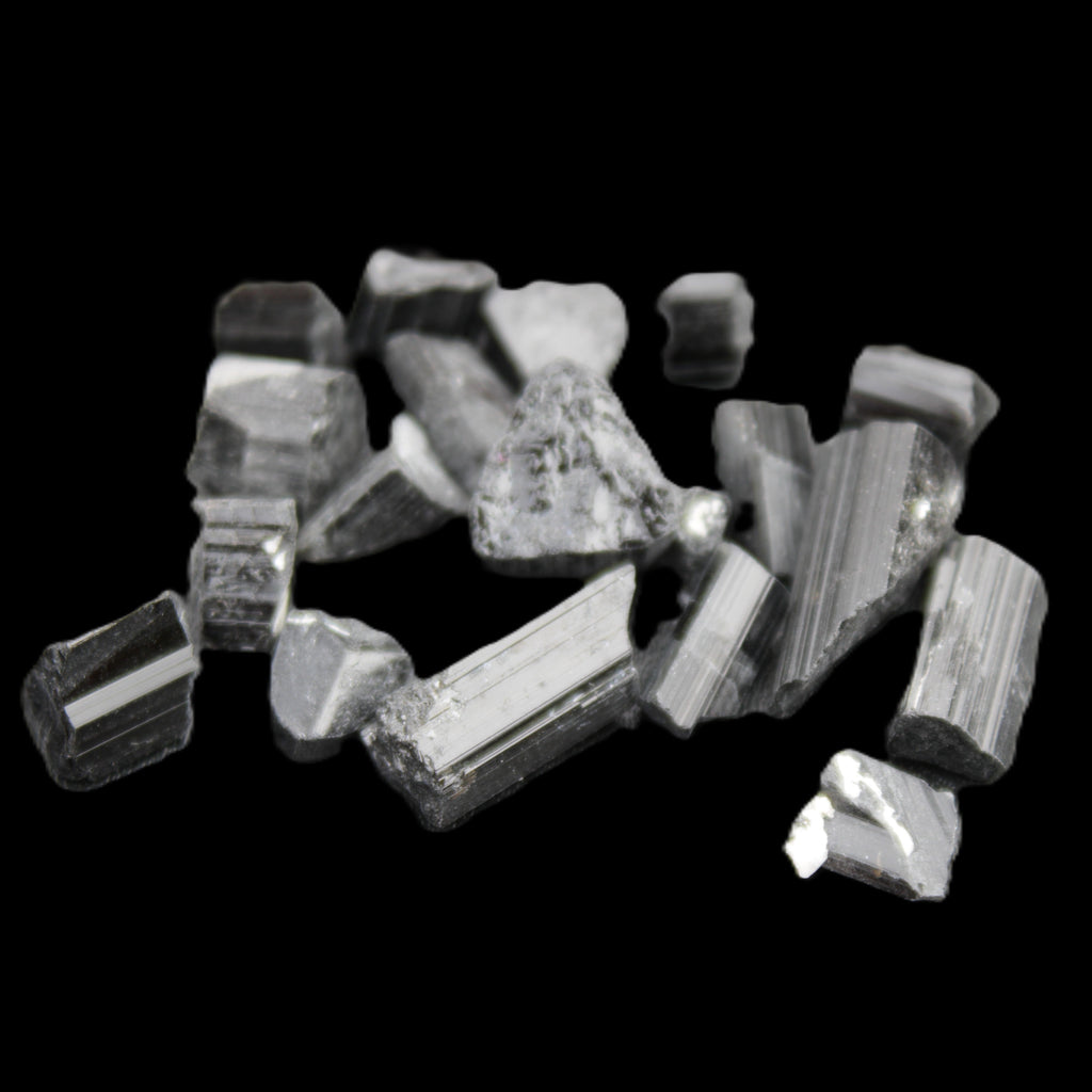 Black Tourmaline tiny natural crystals 3-10mm 11g Rocks and Things Store