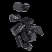 Black Tourmaline tiny natural crystals 3-10mm 11g Rocks and Things Store