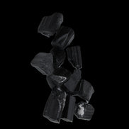 Black Tourmaline tiny natural crystals 3-10mm 11g Rocks and Things Store