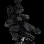 Black Tourmaline tiny natural crystals 3-10mm 11g Rocks and Things Store
