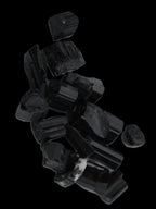 Black Tourmaline tiny natural crystals 3-10mm 11g Rocks and Things Store