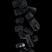 Black Tourmaline tiny natural crystals 3-10mm 11g Rocks and Things Store