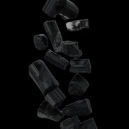 Black Tourmaline tiny natural crystals 3-10mm 11g Rocks and Things Store