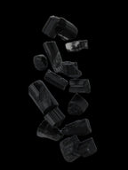 Black Tourmaline tiny natural crystals 3-10mm 11g Rocks and Things Store