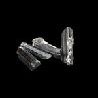 Black Tourmaline 3/4 natural crystals 22-36mm 14-16g in sunlight - Rocks and Things Store