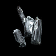 Black Tourmaline 3/4 natural crystals 22-36mm 14-16g in sunlight - Rocks and Things Store