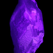 Quartz crystals with Green Tourmaline, Mica from Skardu, Pakistan 188g in UV light - Rocks and Things Store