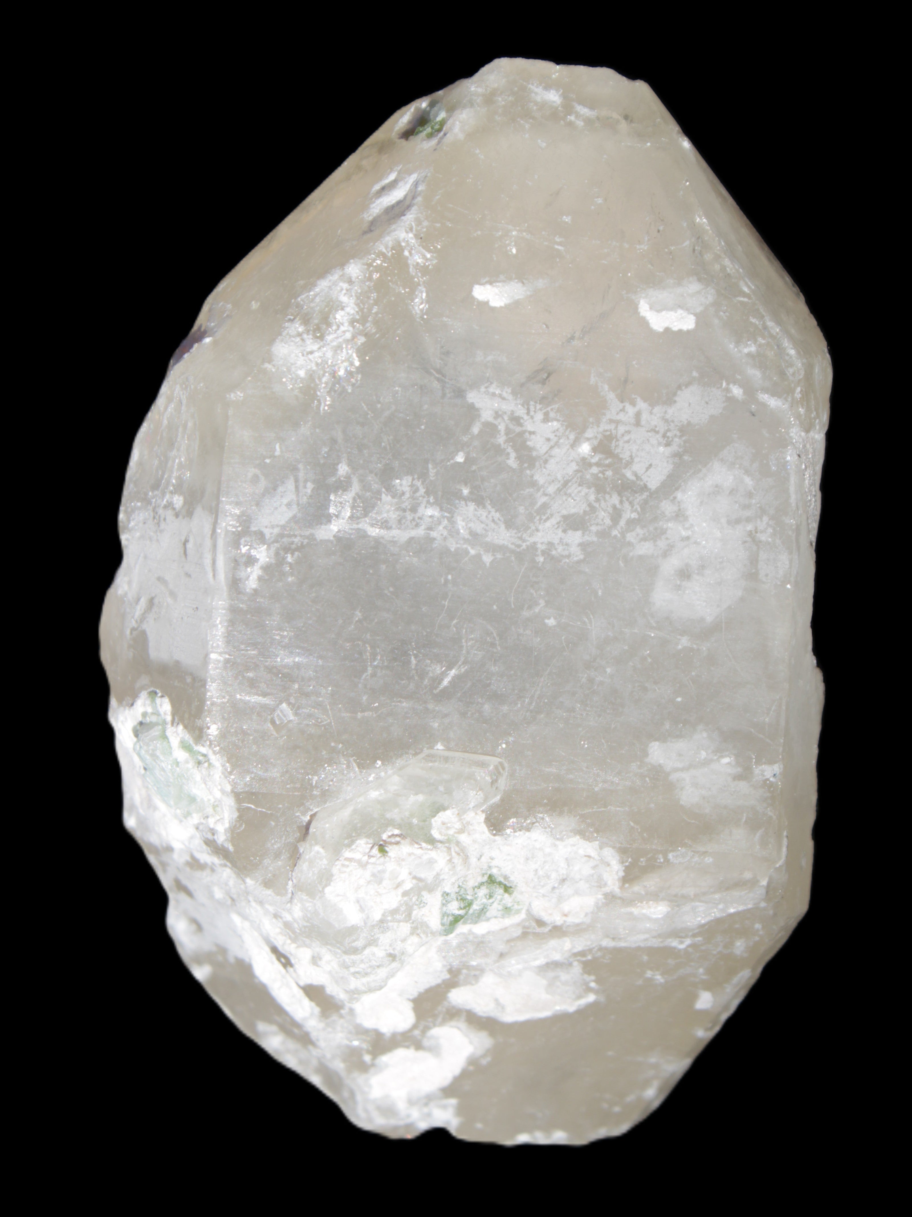 Quartz crystals with  Green Tourmaline, Mica from Skardu, Pakistan 188g in sunshine - Rocks and Things Store