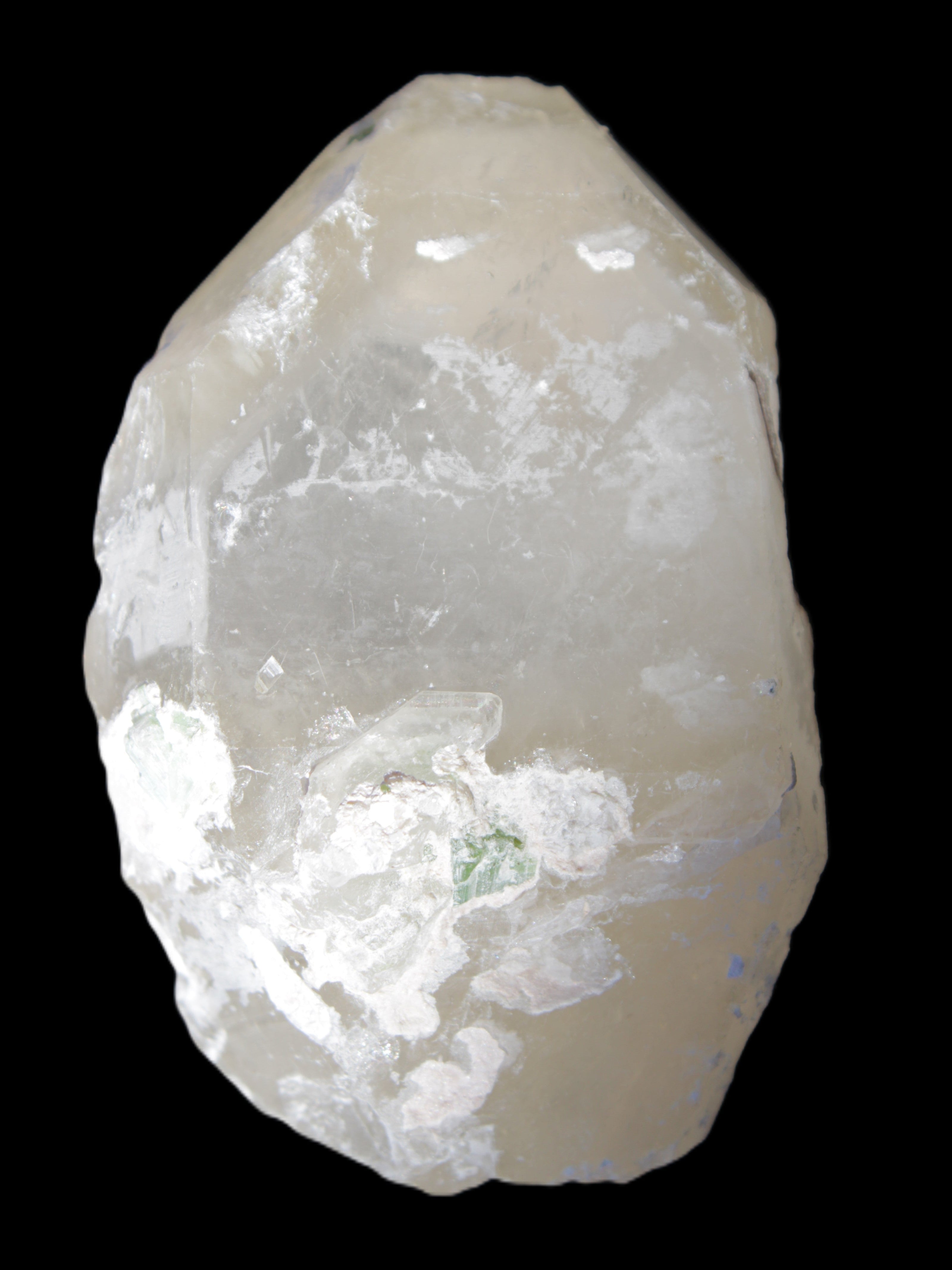Quartz crystals with Green Tourmaline, Mica from Skardu, Pakistan 188g in sunshine - Rocks and Things Store