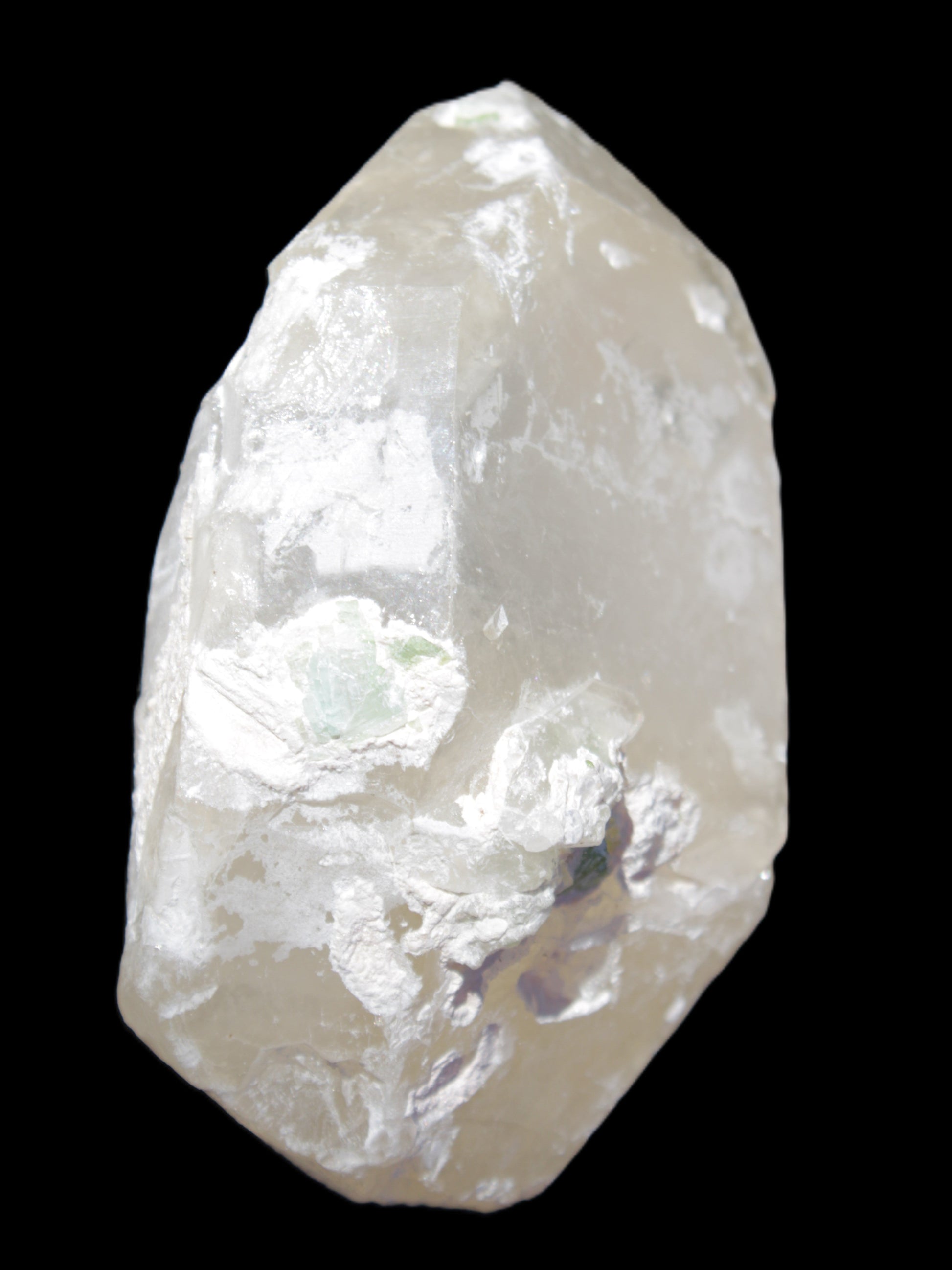 Quartz crystals with Green Tourmaline, Mica from Skardu, Pakistan 188g in sunshine - Rocks and Things Store
