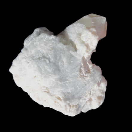 Quartz with Green Tourmaline, Mica, Feldspar matrix  41*31*50mm 61.5g in sunlight - Rocks and Things Store