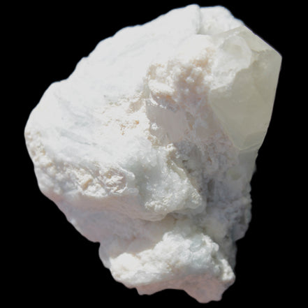 Quartz with Green Tourmaline, Mica, Feldspar matrix  41*31*50mm 61.5g in sunlight - Rocks and Things Store