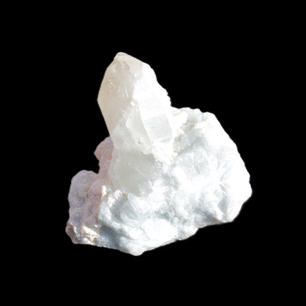 Quartz with Green Tourmaline, Mica, Feldspar matrix  41*31*50mm 61.5g in sunlight - Rocks and Things Store