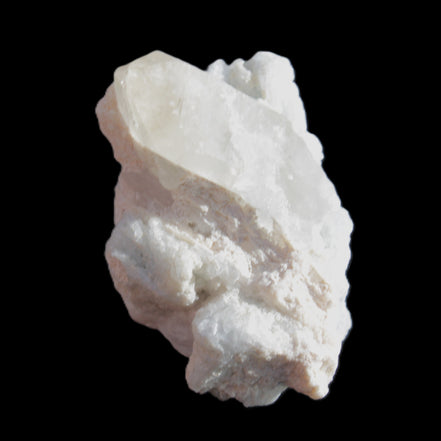 Quartz with Green Tourmaline, Mica, Feldspar matrix  41*31*50mm 61.5g in sunlight - Rocks and Things Store