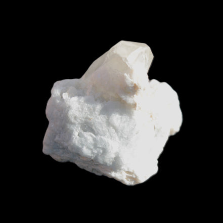 Quartz with Green Tourmaline, Mica, Feldspar matrix  41*31*50mm 61.5g in sunlight - Rocks and Things Store
