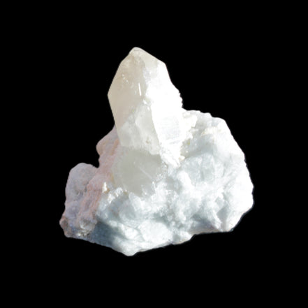 Quartz with Green Tourmaline, Mica, Feldspar matrix  41*31*50mm 61.5g in sunlight - Rocks and Things Store