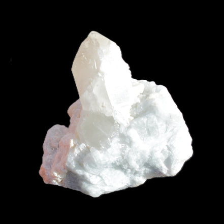Quartz with Green Tourmaline, Mica, Feldspar matrix  41*31*50mm 61.5g in sunlight - Rocks and Things Store