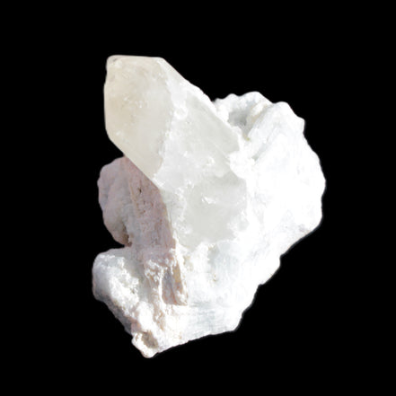 Quartz with Green Tourmaline, Mica, Feldspar matrix  41*31*50mm 61.5g in sunlight - Rocks and Things Store