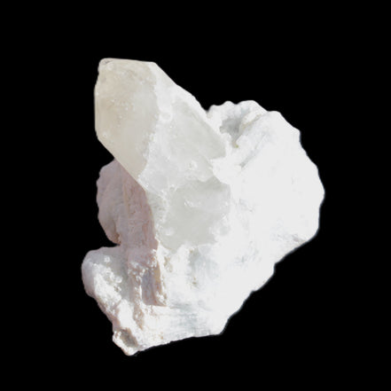 Quartz with Green Tourmaline, Mica, Feldspar matrix  41*31*50mm 61.5g in sunlight - Rocks and Things Store
