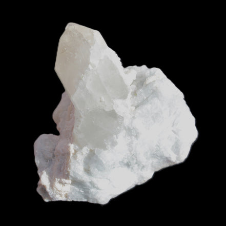 Quartz with Green Tourmaline, Mica, Feldspar matrix  41*31*50mm 61.5g in sunlight - Rocks and Things Store