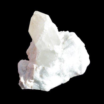 Quartz with Green Tourmaline, Mica, Feldspar matrix  41*31*50mm 61.5g in sunlight - Rocks and Things Store