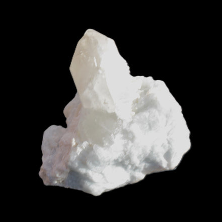 Quartz with Green Tourmaline, Mica, Feldspar matrix  41*31*50mm 61.5g in sunlight - Rocks and Things Store